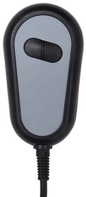 Poltrona de massagens elevatória couro artificial cor creme