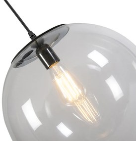 LED Candeeiro suspenso transparente 35cm lâmpada-WiFi A60 - PALLON Moderno