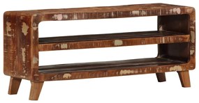 Móvel de TV 105x46x32 cm madeira recuperada maciça