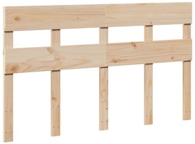 Cama sem colchão 135x190 cm madeira de pinho maciça