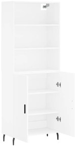 Armário alto 69,5x34x180 cm derivados de madeira branco