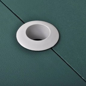 Conjunto mesa campismo c/ 4 bancos alumínio extra verde-claro
