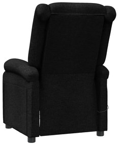 Poltrona de massagens tecido preto