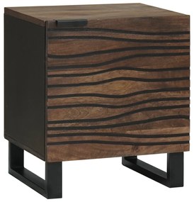 vidaXL Guarda-roupa 40 x 33,5 x 46 cm - Madeira de manga maciça