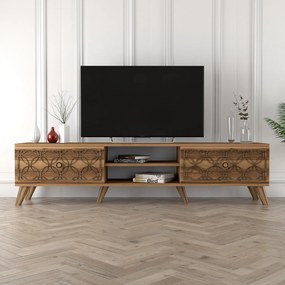 Móvel TV Class – Nogueira – 180 cm x 44 cm x 35 cm