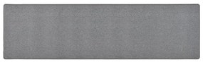 vidaXL Tapete/passadeira 80x300 cm cinzento-escuro