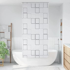 Estore de rolo para o duche 80x240 cm quadrados