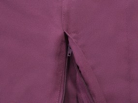 Pufe almofada roxo 140 x 180 cm FUZZY Beliani