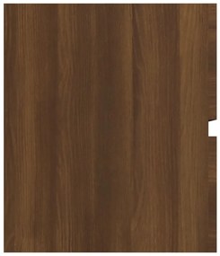 Móvel p/ lavatório 90x38,5x45cm derivado madeira carvalho cast.