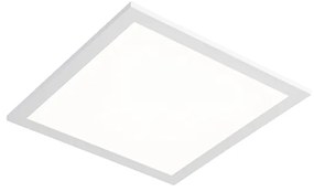 Painel LED moderno branco incluindo LED 30 cm - Orch Moderno