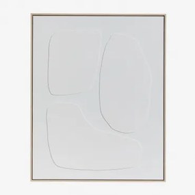 Pintura Decorativa Pintada À Mão Com Relevo Helvon A & 80 X 100 Cm - Sklum