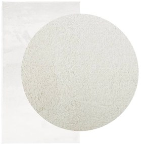 Tapete de pelo curto OVIEDO 80x150 cm creme