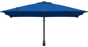 Guarda-Sol de Jardim Azul Céu Montado na Parede 247 cm