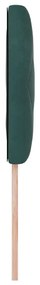 Cabeceira Diamante Verde Escuro - 90cm em Veludo