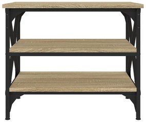 Mesa de apoio 55x38x45 cm derivados de madeira carvalho sonoma