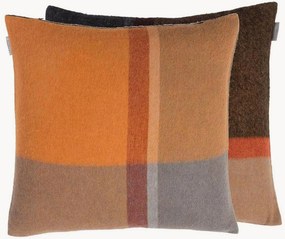 Capa de almofada reversível em lã de alpaca Manhattan