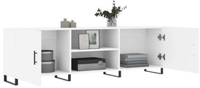 Móvel para TV 150x30x50 cm derivados de madeira branco