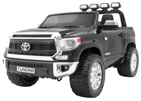 Carro elétrico para Crianças 24V 200W 2 Lugares Toyota Tundra XXL Rodas de EVA, Assento de couro Preto