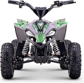 MINI MOTO 4 PARA CRIANÇAS 1000W 36V Roan RATTE C/ Marcha atrás e limitador Verde