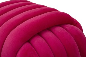 BANCO PUFE SOFTY 45X45X45 CM FUXIA