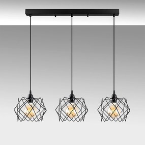 Candeeiro Karakas – Preto – 98 x 24 cm