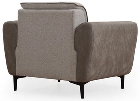 Sofá de 1 Lugar Aren – Cinzento – 100x85x85 cm