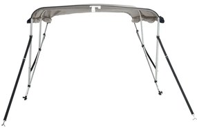 Toldo de 3 arcos Bimini c/ paredes laterais 183x(185-198)x137cm