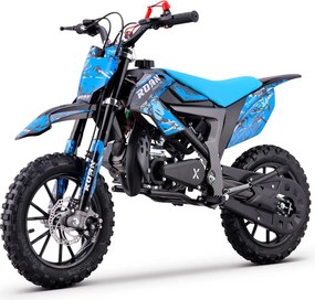 MINI MOTO PARA CRIANÇAS MiniCross Roan 709 gasolina 49cc 4.5CV AZUL