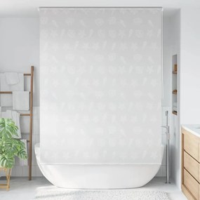 Estore de rolo para o duche 160x240 cm estrelas-do-mar