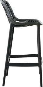 Banco de bar Air (1 UNIDADE) 45 x 105 x 53 cm Preto