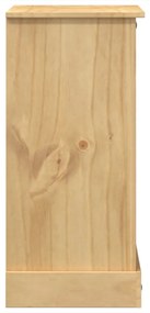 Armário com gavetas Corona 80x43x91 cm madeira de pinho maciça