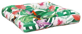 Almofadões para móveis de paletes 2 pcs tecido multicolor