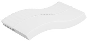 vidaXL Colchão de espuma p/ criança médio suave 80x160 cm