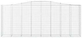 Cestos gabião arqueados 5pcs 400x50x160/180cm ferro galvanizado
