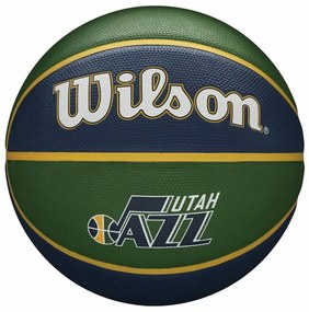 Bola de Basquetebol Wilson  NBA Team Tribute Utah Jazz Azul