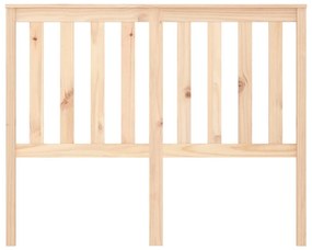 Cabeceira de cama 146x6x101 cm pinho maciço