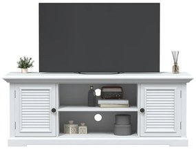 Móvel de TV 110x30x41 cm derivados de madeira branco