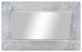 Espelho estilo aviador 80x50 cm metal
