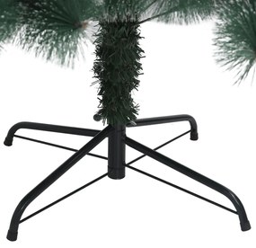 Árvore de Natal artificial com suporte 180 cm PET verde
