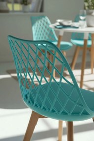 Pack 4 Cadeiras Mima - Água-marinha