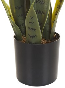 Planta artificial em vaso 40 cm SNAKE PLANT Beliani