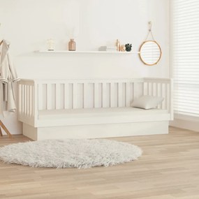 Espreguiçadeira sem colchão 75x190 cm branco