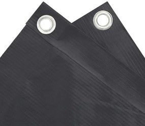 Tela de privacidade para varanda 300x75 cm PVC antracite