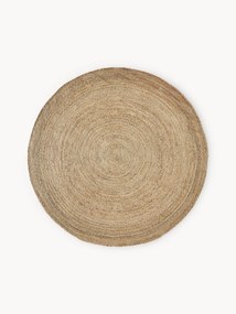 Tapete redondo em juta artesanal Sharmila