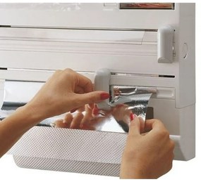 Suporte para Rolos de Papel de Cozinha Leifheit 25723 Branco Plástico