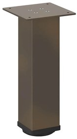Pés para mesa de centro 4 peças aço natural 42-44 cm aço