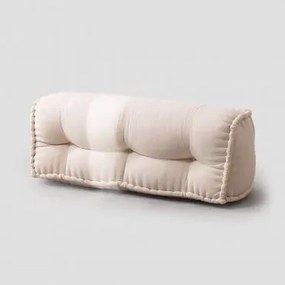 Encosto Para Sofá Modular Em Algodão Yebel Crema - Sklum