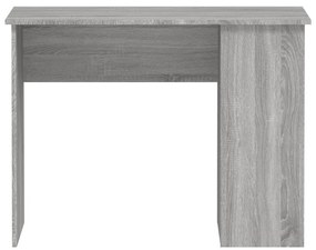 Secretária 100x55x75 cm derivados de madeira cinzento sonoma