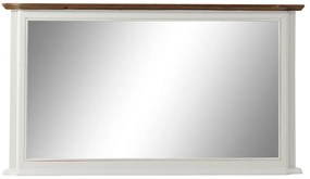 Espelho de Parede Dkd Home Decor Espelho Castanho Branco Madeira de Paulónia (115 X 6 X 64 cm)