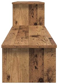 Gabinete para TV com prateleira Madeira antiga 180 x 30 x 43 cm